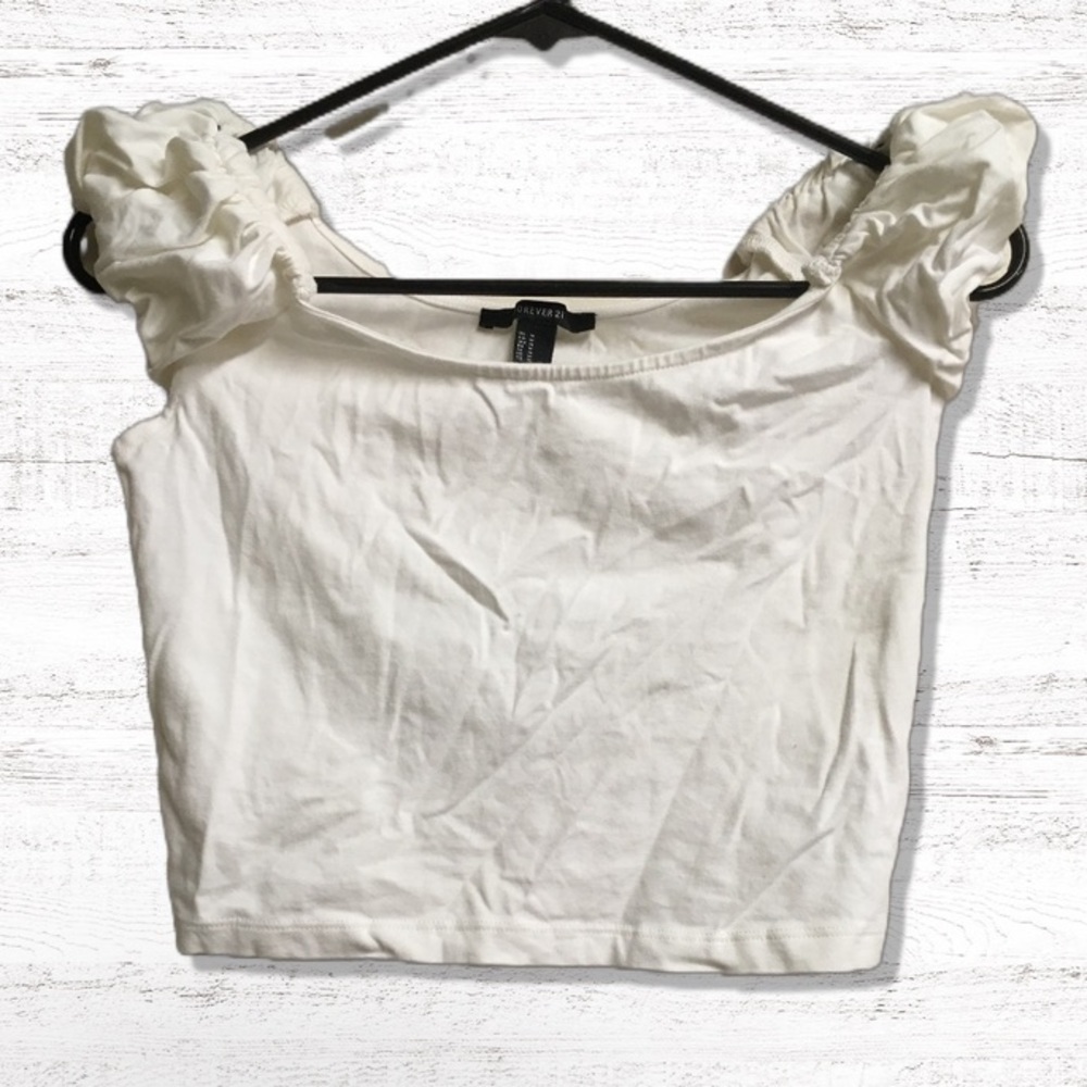 White forever 21 tank top